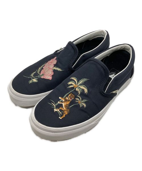 VANS（ヴァンズ）VANS (バンズ) スリッポン ブラック サイズ:23.5CMの古着・服飾アイテム