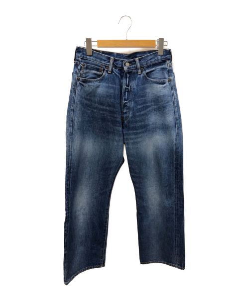 ordinary fits（オーディナリーフィッツ）ordinary fits (オーディナリーフィッツ) 5ポケットアンクルデニムパンツ インディゴ サイズ:71cm（W28）の古着・服飾アイテム