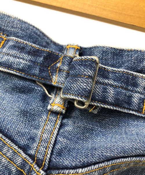 ordinary fits（オーディナリーフィッツ）ordinary fits (オーディナリーフィッツ) 5ポケットアンクルデニムパンツ インディゴ サイズ:71cm（W28）の古着・服飾アイテム