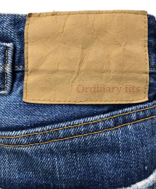 ordinary fits（オーディナリーフィッツ）ordinary fits (オーディナリーフィッツ) 5ポケットアンクルデニムパンツ インディゴ サイズ:71cm（W28）の古着・服飾アイテム