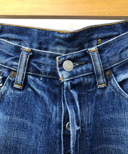 ordinary fits（オーディナリーフィッツ）ordinary fits (オーディナリーフィッツ) 5ポケットアンクルデニムパンツ インディゴ サイズ:71cm（W28）の古着・服飾アイテム