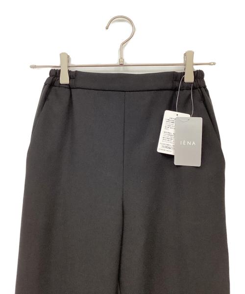 IENA（イエナ）IENA (イエナ) P/Vストレッチフリルパンツ ブラック サイズ:34 未使用品の古着・服飾アイテム