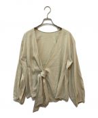 Demi-Luxe Beamsデミルクス ビームス）の古着「2WAYカシュクールブラウス」｜アイボリー