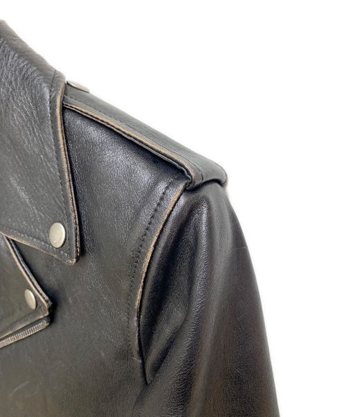 Saint Laurent Paris（サンローランパリ）Saint Laurent Paris (サンローランパリ) モーターサイクル ライダースジャケット ブラック サイズ:44の古着・服飾アイテム