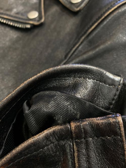 Saint Laurent Paris（サンローランパリ）Saint Laurent Paris (サンローランパリ) モーターサイクル ライダースジャケット ブラック サイズ:44の古着・服飾アイテム