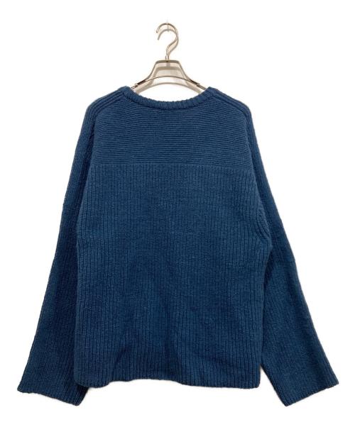 YOKE（ヨーク）YOKE (ヨーク) コットンニット ブルー サイズ:2の古着・服飾アイテム