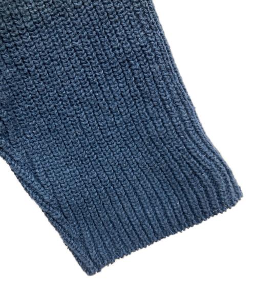 YOKE（ヨーク）YOKE (ヨーク) コットンニット ブルー サイズ:2の古着・服飾アイテム