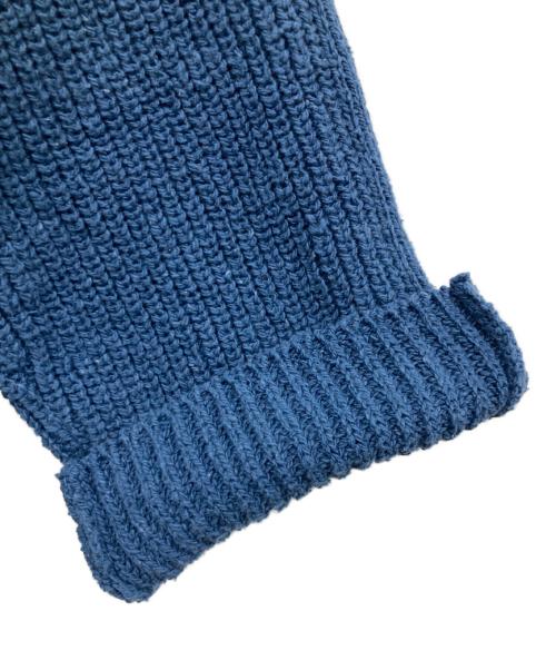 YOKE（ヨーク）YOKE (ヨーク) コットンニット ブルー サイズ:2の古着・服飾アイテム