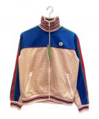 GUCCIグッチ）の古着「GG柄 ウェブストライプテクニカル ジャージ」｜ベージュ