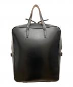 MARROWマロウ）の古着「レザートートバッグ」｜ブラック