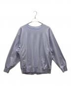 BLURHMSブラームス）の古着「Light Sweat Crew-neck P/O」｜ラベンダー