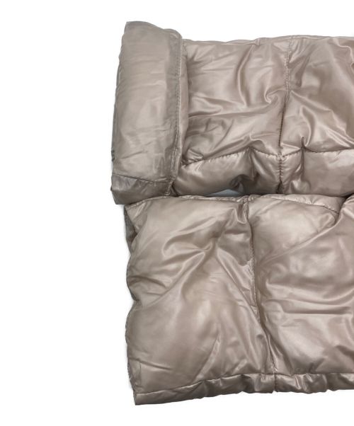 HERNO（ヘルノ）HERNO (ヘルノ) エコファー切替ダウンジャケット ベージュ サイズ:38の古着・服飾アイテム