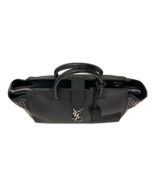 Saint Laurent Paris（サンローランパリ）Saint Laurent Paris (サンローランパリ) ベイビーダウンタウンカバス ブラックの古着・服飾アイテム