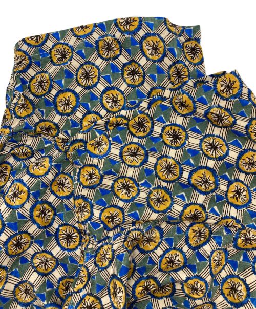 45R（フォーティファイブ・アール）45R (フォーティーファイブアール) レーヨンの小紋柄プリントTシャツ サイズ:SIZE　０の古着・服飾アイテム