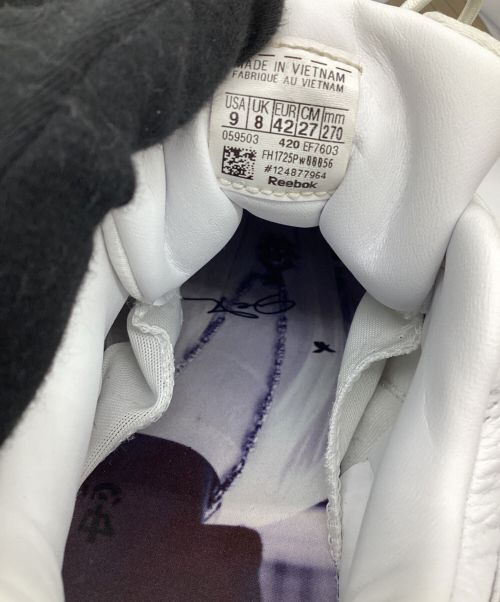 REEBOK（リーボック）REEBOK (リーボック) スニーカー/ANSWER V LOW ホワイト サイズ:27の古着・服飾アイテム