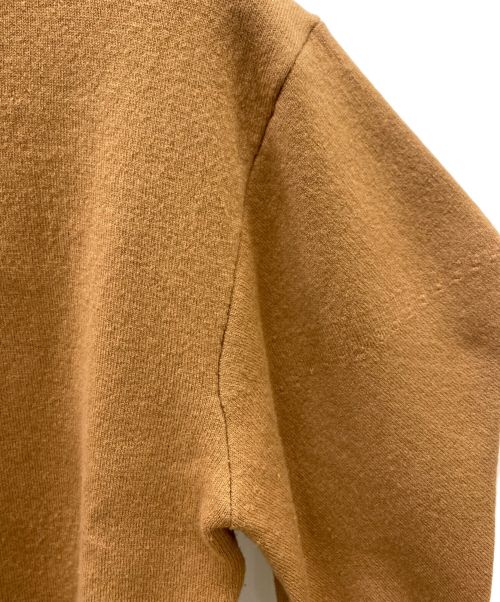 HAVEL studio（ハーヴェル スタジオ）HAVEL studio (ハーヴェル スタジオ) SLEEVE FORM DESIGN ニット キャメル サイズ:Mの古着・服飾アイテム