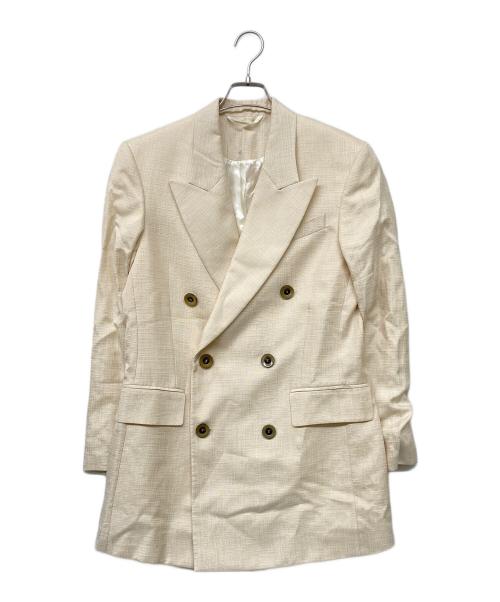 WALES BONNER（ウェールズボナー）WALES BONNER (ウェールズボナー) Andre Jacket アイボリー サイズ:44の古着・服飾アイテム
