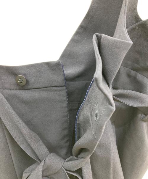 ENFOLD（エンフォルド）ENFOLD (エンフォルド) ワンショルダーロングスカート/ジャンプスカート/スカート ネイビー サイズ:36の古着・服飾アイテム