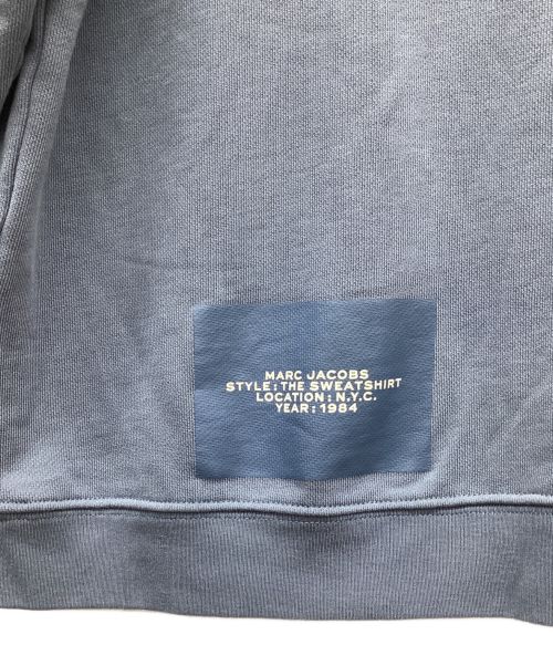 MARC JACOBS（マークジェイコブス）MARC JACOBS (マークジェイコブス) THE SWEATSHIRT ブルー サイズ:Mの古着・服飾アイテム