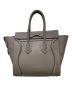 CELINE (セリーヌ) ラゲージ マイクロ スリ/グレージュ サイズ:マイクロ：89800円