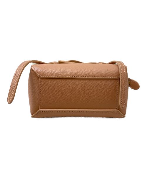 CELINE（セリーヌ）CELINE (セリーヌ) ピコベルトバッグ デザートローズの古着・服飾アイテム