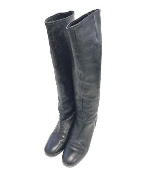 ROBERTO DEL CARLO（ロベルトデルカルロ）ROBERTO DEL CARLO (ロベルトデルカルロ) ロングブーツ ブラック サイズ:36の古着・服飾アイテム