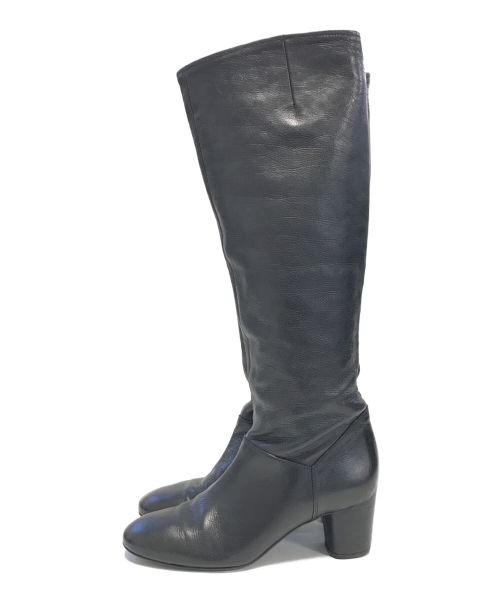 ROBERTO DEL CARLO（ロベルトデルカルロ）ROBERTO DEL CARLO (ロベルトデルカルロ) ロングブーツ ブラック サイズ:36の古着・服飾アイテム