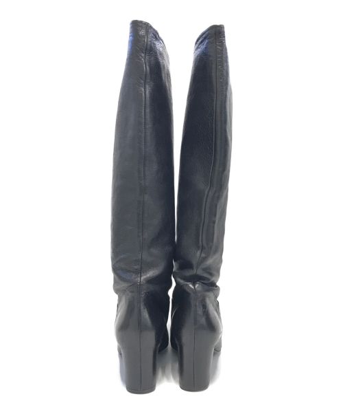ROBERTO DEL CARLO（ロベルトデルカルロ）ROBERTO DEL CARLO (ロベルトデルカルロ) ロングブーツ ブラック サイズ:36の古着・服飾アイテム
