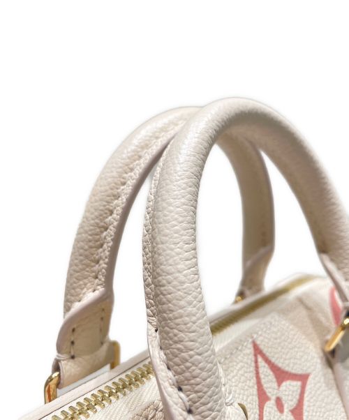 LOUIS VUITTON（ルイ ヴィトン）LOUIS VUITTON (ルイ ヴィトン) スピーディ・バンドリエール 20 アイボリー×ピンク サイズ:20の古着・服飾アイテム