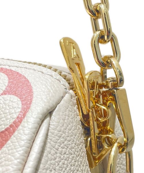 LOUIS VUITTON（ルイ ヴィトン）LOUIS VUITTON (ルイ ヴィトン) スピーディ・バンドリエール 20 アイボリー×ピンク サイズ:20の古着・服飾アイテム