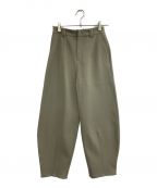 CEaRETCEaRET）の古着「カーブパンツ」｜オリーブ