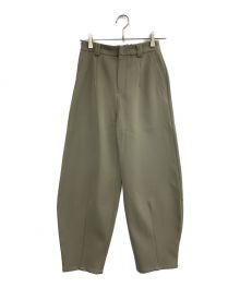 CEaRET（CEaRET）の古着「カーブパンツ」｜オリーブ