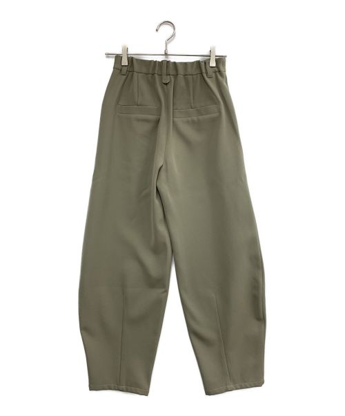 CEaRET（CEaRET）CEaRET (CEaRET) カーブパンツ オリーブの古着・服飾アイテム