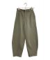 CEaRET（CEaRET）の古着「カーブパンツ」｜オリーブ