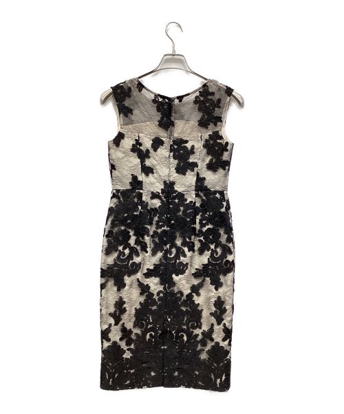 GRACE CONTINENTAL（（グレースコンチネンタル）GRACE CONTINENTAL (（グレースコンチネンタル) Eve 刺繍ノースリーブワンピース ブラック サイズ:1-34 未使用品の古着・服飾アイテム
