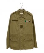Saint Laurent Parisサンローランパリ）の古着「SWEET DREAMSミリタリージャケット」｜カーキ