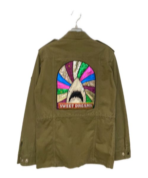 Saint Laurent Paris（サンローランパリ）Saint Laurent Paris (サンローランパリ) SWEET DREAMSミリタリージャケット カーキ サイズ:44の古着・服飾アイテム
