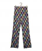 MIU MIUミュウミュウ）の古着「キャットプリントパンツ」