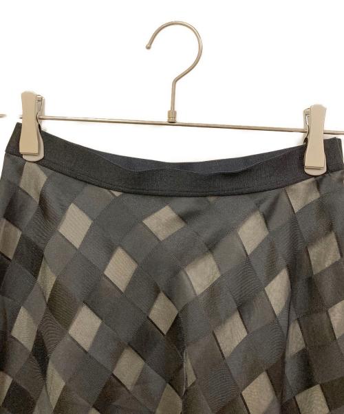 STRAWBERRY FIELDS（ストロベリーフィールズ）STRAWBERRY FIELDS (ストロベリーフィールズ) フレアスカート ブラック サイズ:-の古着・服飾アイテム