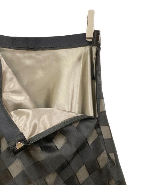 STRAWBERRY FIELDS（ストロベリーフィールズ）STRAWBERRY FIELDS (ストロベリーフィールズ) フレアスカート ブラック サイズ:-の古着・服飾アイテム