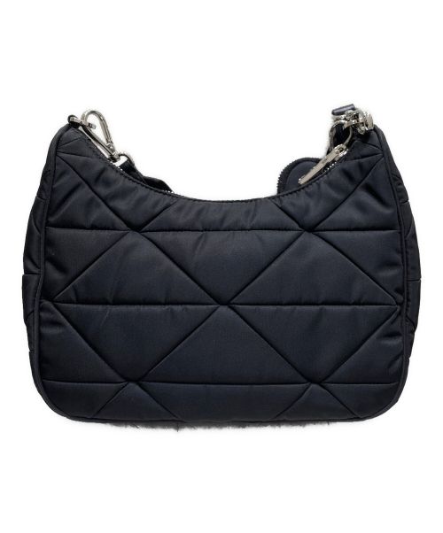 PRADA（プラダ）PRADA (プラダ) Re-Nylonパデッド ショルダーバッグ ブラック サイズ:-の古着・服飾アイテム