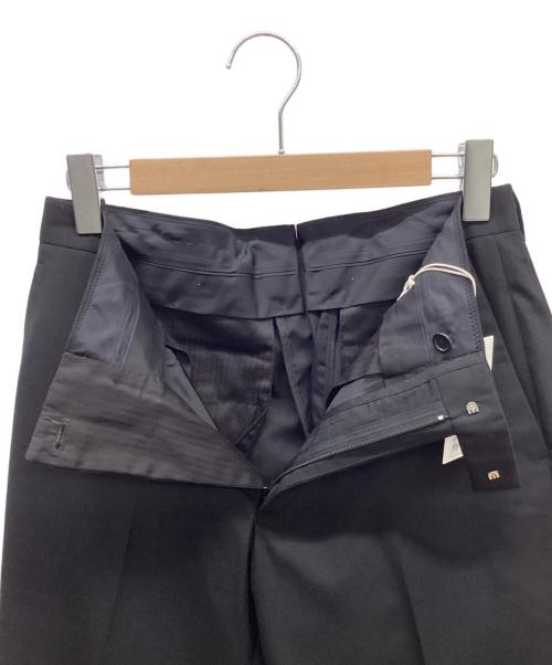 BEAUTY&YOUTH（ビューティーアンドユース）BEAUTY&YOUTH (ビューティーアンドユース) DRESS TRO ウーステッド ノープリーツ パンツ ブラック サイズ:44の古着・服飾アイテム