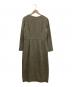 UNTITLED (アンタイトル) 7分袖ワンピース カーキ サイズ:L：4000円