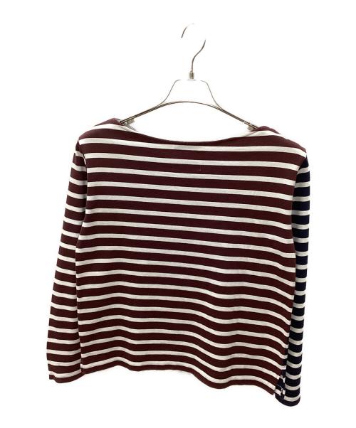 INSCRIRE（アンスクリア）INSCRIRE (アンスクリア) バスクシャツ ネイビー サイズ:Ｍの古着・服飾アイテム