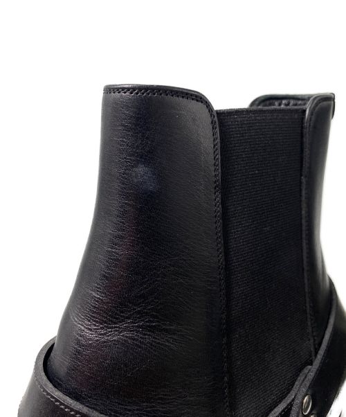 CELINE（セリーヌ）CELINE (セリーヌ) カマルグ バイカー チェルシーブーツ ブラック サイズ:41の古着・服飾アイテム