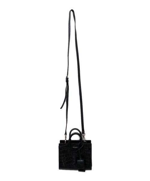 Saint Laurent Paris（サンローランパリ）Saint Laurent Paris (サンローランパリ) トイバッグ ブラックの古着・服飾アイテム