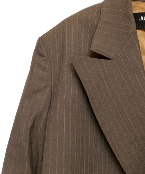 JUNYA WATANABE COMME des GARCONS（ジュンヤワタナベ コムデギャルソン）JUNYA WATANABE COMME des GARCONS (ジュンヤワタナベ コムデギャルソン) ポンチョジャケット ブラウン サイズ:Sの古着・服飾アイテム