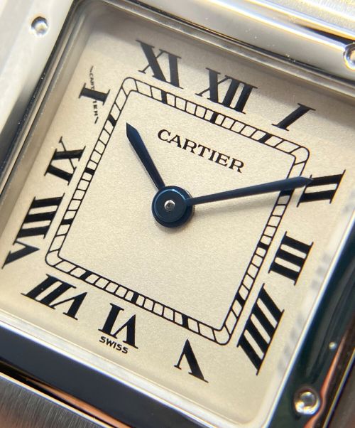 Cartier（カルティエ）Cartier (カルティエ) パンテール ドゥ カルティエ アイボリー文字盤 サイズ:21の古着・服飾アイテム