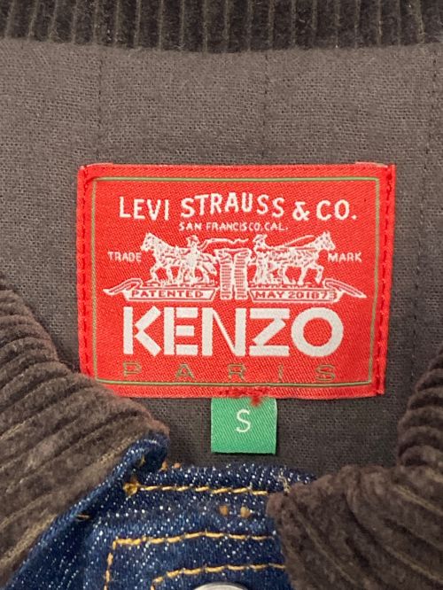 KENZO（ケンゾー）KENZO (ケンゾー) LEVI'S (リーバイス) FRINGE JACKET インディゴ サイズ:Sの古着・服飾アイテム