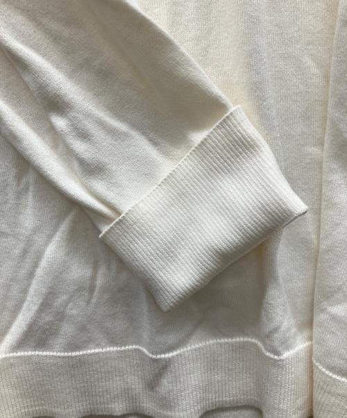 POLO RALPH LAUREN（ポロ・ラルフローレン）POLO RALPH LAUREN (ポロ・ラルフローレン) 刺繍ニット アイボリー サイズ:Lの古着・服飾アイテム